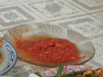 Sambal: Eine gekochte Beilagen-Würzpaste aus Chili, Öl und manchmal Lichtnuss