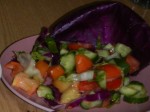 Fatoosh: Tomaten-Gurken-Salat